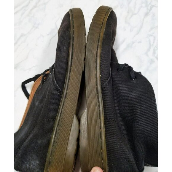 Dr. Martens Mayport Chukka Navy Dark Blue  Canvas Boots Size Mens 9 Women's 11 - Picture 9 of 12